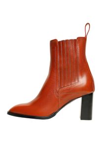 Henry Stevens Damen Schlupfboots "Mia CB1 Businessschuh", Gr. 40, braun, Leder, klassisch, Schuhe, Damen Chelsea Boots Leder handgefertigt,