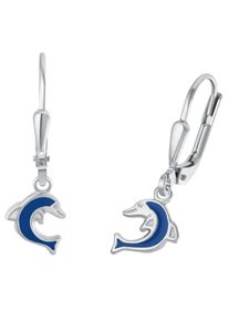 Amor Mädchen Paar Ohrhänger "Dolphins, 9209613", Silber 925 (Sterlingsilber), silber, Silber 925 (Sterlingsilber), Ohrringe, Made in Germany