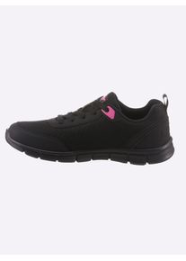 Kangaroos Damen Sneaker, Gr. 40, schwarz, Mesh, Mesh, sportlich, Schuhe