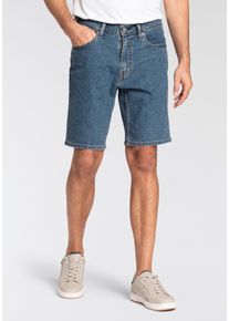 Levi's LEVI'S Herren Jeansshorts "445 ATHLETIC SHORTS", blau, casual, Gr. 32, Denim/Jeans, Obermaterial: 95% Baumwolle, 3% Elastomultiester, 2% Elasthan,