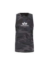 Herren Muscleshirt "Alpha Industries Men - Tanks Basic Tank Camo", schwarz, Gr. XXL, Alpha Industries, Obermaterial: 100% Baumwolle, Shirts