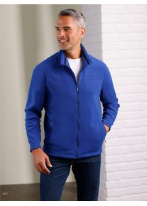 CLASSIC Herren Sweatjacke, blau, Gr. 44, 100% Polyester, Sweatjacken
