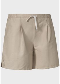 Schöffel SCHÖFFEL Damen Bermudas "Shorts Bilbao L", braun, modisch, Gr. 46, Oberstoff : 54% Hanf 44% Baumwolle 2% Elasthan, Hosen