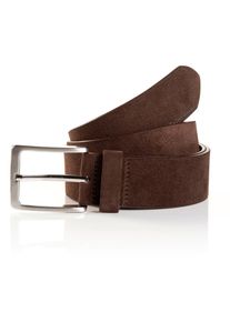 Tom Tailor Damen Synthetikgürtel, braun, klassisch,casual, Gr. 105, Rindsleder, Gürtel, Veloursgürtel, Freizeit- und Anzugsgürtel, bis Gr. 120