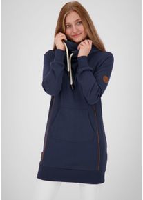 alife and kickin ALIFE & KICKIN Damen Sweatkleid "JilineAK A", blau, casual, Gr. XS, Sweatware, Obermaterial: 50% Baumwolle, 50% Polyester, Kleider