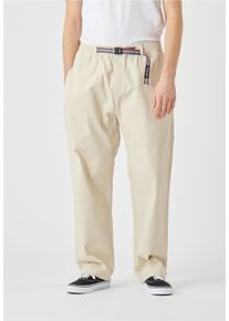 Cleptomanicx Herren Stoffhose "Transit Team", braun, Gr. XL, 100% Baumwolle, Hosen, im lässigen Schnitt
