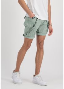 Herren Shorts "Alpha Industries Men - Shorts Utility Short", grün, Gr. 34, Alpha Industries, Obermaterial: 98% Baumwolle, 2% Elastan, Hosen