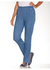 Classic Basics Damen Bequeme Jeans, blau, Gr. 36, unifarben, 100% Baumwolle, Jeans