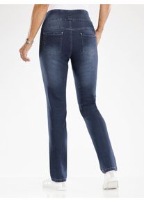 Classic Basics Damen Bequeme Jeans, blau, Gr. 38, unifarben, 81% Baumwolle, 17% Polyester, 2% Elasthan, Jeans