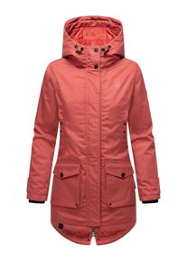 Navahoo Damen Parka "Brinjaa", rosa, Basic, Gr. M, Obermaterial: 65% Polyester, 35% Baumwolle, Futter: 100% Polyester, Wattierung: 100% Polyester,