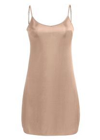 Nina von C. Damen Unterkleid "Unterkleid", Gr. 38, braun, 81% Viskose, 19% Polyester, unifarben, Kleider