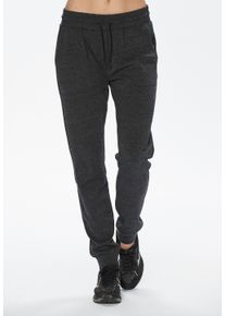 ENDURANCE ATHLECIA ATHLECIA Damen Sweathose "CHESTINE", grau, sportlich, Gr. 38, meliert, 55% Baumwolle, 45% Polyester, Hosen, mit bequemem Komfortbund