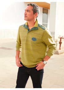 Marco Donati Herren Sweatshirt, gelb, Gr. 44, meliert, 85% Baumwolle, 15% Polyester, Sweatshirts