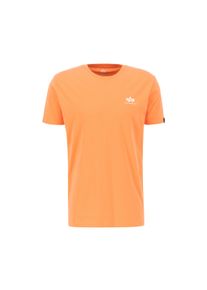 Herren T-Shirt "Alpha Industries Men - T-Shirts Basic T Small Logo", orange, Gr. XXXL, Alpha Industries, Obermaterial: 100% Baumwolle, Shirts