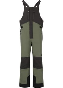 SLOPE Herren Skihose "Kenwood", grün, sportlich, Gr. L, unifarben, 100% Polyester, Hosen, im ausgeklügelten Latzhosen-Design