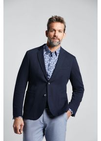 Bugatti Herren Sakko, blau, casual, Gr. 54, 67% Baumwolle, 32% Polyamid, 1% Elasthan, Sakkos, mit hohem Baumwollanteil
