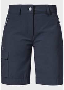 Schöffel SCHÖFFEL Damen Shorts "Shorts Kitzstein L", blau, sportlich, Gr. 38, Oberstoff: 95% Nylon 5% Elasthan, Hosen