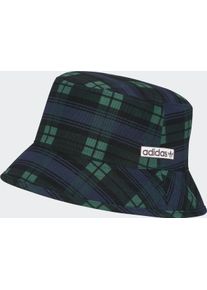 Herren Baseball Cap "TARTAN BUCKET", blau, sportlich, adidas originals, Obermaterial: 97% Baumwolle, 3% Elasthan, Caps