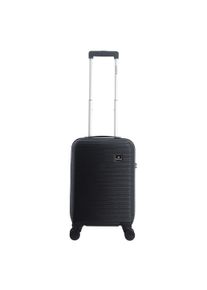 Saxoline Koffer "Twist", schwarz, modisch, Koffer, aus ABS/PC-Material