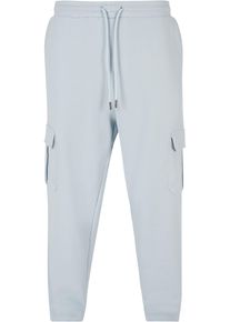 Urban Classics Herren Jogginghose "Urban Classics Herren 90‘s Cargo Sweatpants", blau, Gr. XXXL, unifarben, 65% Baumwolle, 35% Polyester, Hosen
