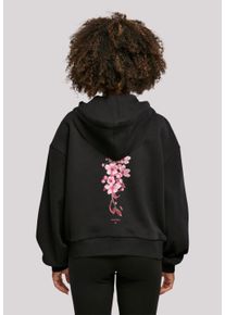 F4NT4STIC Damen T-Shirt "Cherry Blossom", schwarz, casual, Gr. XXL, Obermaterial: 100% Baumwolle, Shirts, Print