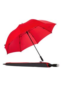 Euroschirm Partnerschirm "birdiepal windflex", rot, Bezug: 100% Polyamid, uni, Regenschirme, Regenschirm für Zwei, mit extra großem Dach und
