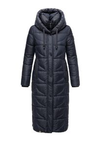 Navahoo Damen Steppmantel "Waffelchen", blau, modisch, Gr. L, Obermaterial: 100% Polyester, Futter: 100% Polyester, Wattierung: 100% Polyester,