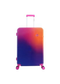 Saxoline Koffer "Twist", pink, modisch, Koffer, ABS/PC Material