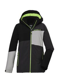 Killtec Kinder Outdoorjacke "KOW 161 BYS JCKT", grau, sportlich, Gr. 128, 100% Polyester, Jacken