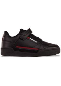 Lotto Kinder Sneaker, Gr. 27, rot, Synthetik, clean, sportlich, Schuhe, - vielseitig zu kombinieren