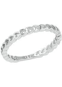 Amor Damen Fingerring "Herzen, 2037282/-83/-84/-85/-86", 56, Silber 925 (Sterlingsilber), silber, Silber 925 (Sterlingsilber), Fingerringe