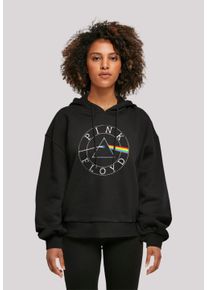 F4NT4STIC Damen Kapuzenpullover "Pink Floyd Prism Circle", schwarz, casual, Gr. XXL, Obermaterial: 100% Baumwolle, Pullover, Print