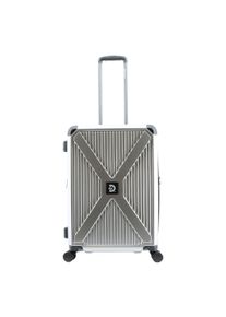 DISCOVERY Koffer "Crossroad", silber, Polyester, sportlich, Koffer, Polycarbonate Material