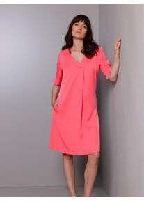 Damen Sommerkleid "Lyocell-Kleid", pink, Gr. 38, CREATION L PREMIUM, unifarben, 100% Lyocell, Kleider