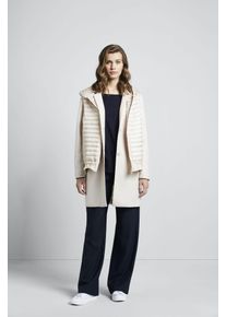 Bugatti Damen Steppweste, beige, casual, Gr. 44, 100% Polyester, Westen, Respect Nature