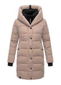 Navahoo Damen Steppmantel "Knutschilein", grau, modisch, Gr. M, Obermaterial: 100% Polyester, Innenfutter: 100% Polyester, Wattierung: 100%