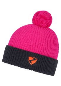 Ziener Damen Bommelmütze "IKEN Junior", pink, Kunstfaser, Mützen