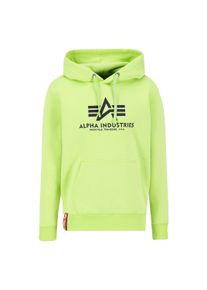Herren Hoodie "Alpha Industries Men - Hoodies Basic Hoodie", grün, Gr. S, Alpha Industries, Obermaterial: 80% Baumwolle, 20% Polyester, Sweatshirts