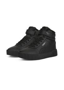 Puma Kinder Sneaker "Carina 2.0 Mid Winter Sneakers Mädchen", Gr. 28, schwarz, Obermaterial: Textil, Synthetik; Futter: Textil; Innensohle: Textil;
