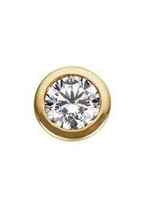 Firetti Damen Single-Ohrstecker "Schmuck Geschenk Gold 333 Ohrschmuck einzeln Solitär", Gelbgold 333, gold, Gelbgold 333, Ohrringe, mit Zirkonia