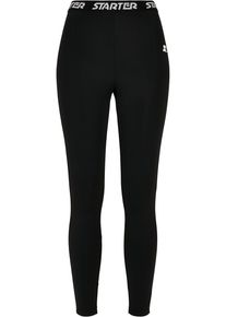 Damen Leggings "Starter Black Label Damen Ladies Starter Logo Tape Leggings", schwarz, Gr. XS, STARTER Black Label, unifarben, 80% Polyimid, 20%