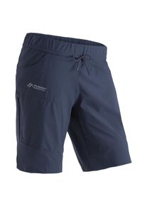 Maier Sports Damen Funktionsshorts "Fortunit Bermuda", blau, Gr. 36, 100% Polyester, Hosen, Damen Shorts, atmungsaktive kurze Wanderhose