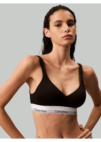 Damen Bralette "LIFT BRALETTE", Calvin Klein Underwear, Gr. XS, schwarz, Jersey, Obermaterial: 53% Baumwolle, 35% Modal, 12% Elasthan, unifarben,
