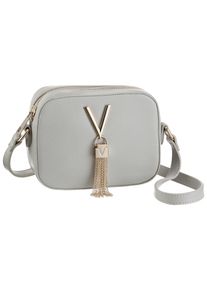 Valentino Handbags VALENTINO BAGS Damen Umhängetasche "DIVINA", grau, Polyurethan (PU), Taschen, Handtasche Damen Tasche Damen Schultertasche