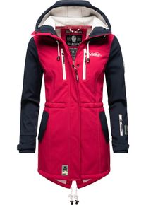 Marikoo Damen Funktionsmantel "Zimtzicke", lila, casual, Gr. XS, Oberstoff: 98% Polyester, 2% Elasthan, Futter: 100% Polyester, Ärmelfutter: 100%