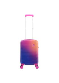 Saxoline Koffer "Twist", pink, modisch, Koffer, aus ABS/PC-Material