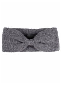 Zwillingsherz Damen Stirnband, grau, casual,modisch,feminin, unifarben, Strick, Kaschmir, Mützen, Cashmere, Feinstrick