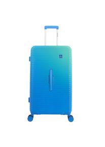 Saxoline Koffer "Twist Trunk", blau, klassisch, Koffer, aus ABS/PC-Material