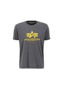 Herren T-Shirt "Alpha Industries Men - T-Shirts Basic T-Shirt BL", schwarz, Gr. L, Alpha Industries, Obermaterial: 100% Baumwolle, Shirts