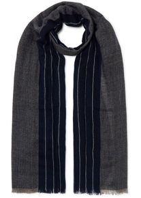 Cinque Damen Strickschal "VOLTERRA", blau, Obermaterial: 55% Polyacryl, 45% Viskose, Modetücher, aus weichem Material mit dezentem Muster